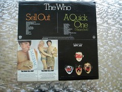 The Who ~ A Quick One (Happy Jack) / Sell Out ~ Vintage LP w/CD MCA2-4067