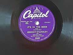 Johnny Standly, Capitol 2249, It’s In The Book