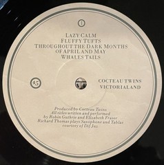 Cocteau Twins – Victorialand (LP, 1986 4AD, UK, CAD 602)