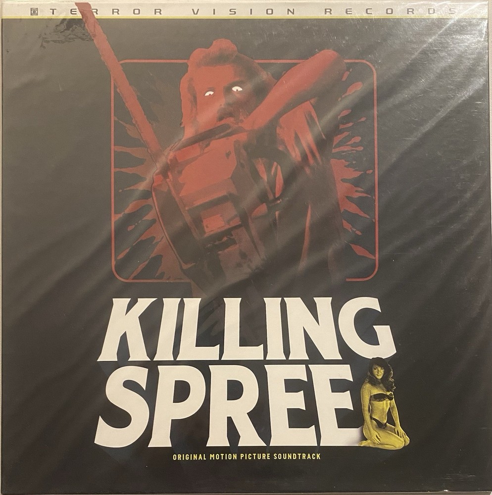 NEW Perry Monroe – Killing Spree OST LP Terror Vision 2016 Splatter Vinyl Record