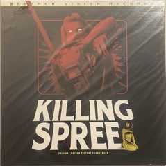 NEW Perry Monroe – Killing Spree OST LP Terror Vision 2016 Splatter Vinyl Record
