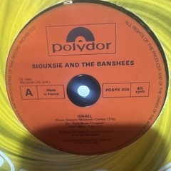 SIOUXSIE AND THE BANSHEES – ISRAEL – 12″ – Polydor POSPX 205 – UK 1980