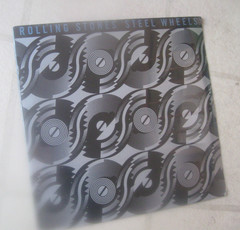 ROLLING STONES 1989 “STEEL WHEELS” NEW/STILL-SEALED ORGL VINTGE US LP mixed hard