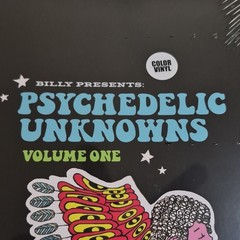 Billy Presents Psychedelic Unknowns Vol. One Limited Colored Vinyl 12″ LP