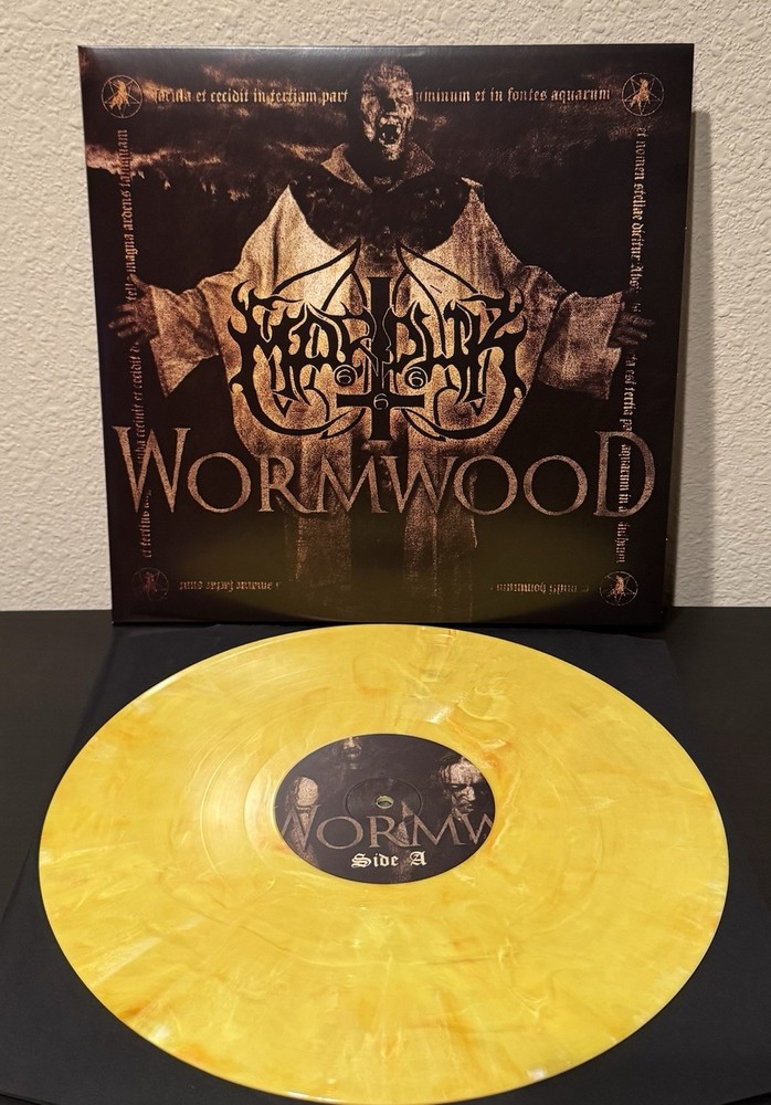 Marduk “Wormwood” Citrus Colored Vinyl LP Osmose Productions Ltd 300 – New