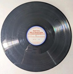 1957 AFRTS 16″ Transcription Disc Record Stars Of Jazz 21/Unit 99 16