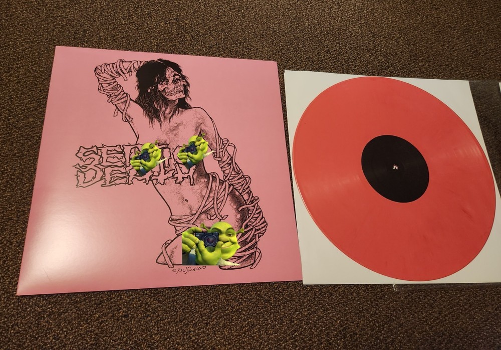 SEPTIC DEATH LP PINK VINYL LIVE SAN FRANCISCO 1986 PUNK METAL MISFITS HARDCORE