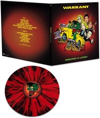 WARRANT – Greatest & Latest *NEW RED BLACK RECORD LP VINYL Best Of Greatest Hits