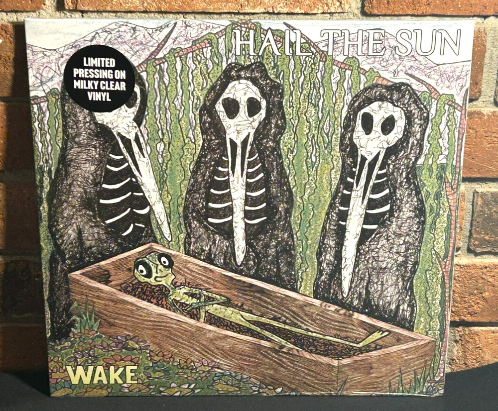 HAIL THE SUN – Wake, Limited MILKY CLEAR COLORED VINYL LP New & Sealed!