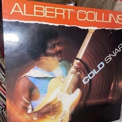 Albert Collins COLD SNAP+JAMES COTTON high compression Alligator Records Lot LP