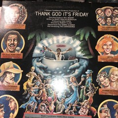 Thank God It’s Friday Soundtrack Donna Summer/ Diana Ross 3-Lp Records gatefold