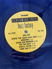 Screaming Trees – Buzz Factory 1989 OG Blue Transparent SST Records SST 248