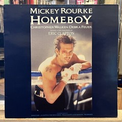 [OST]~EXC LP~HOMEBOY~Soundtrack~Original Score~Eric Clapton~[1989~VIRGIN]~UK Imp