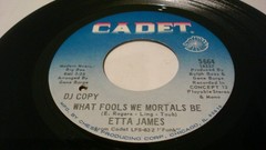 LOT of 10 R&B SOUL 45 RPM 1960s Etta, Smokey, Sly, Chuck Jackson, Temptations
