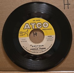 Vanilla Fudge: Good Good Lovin’/ Shotgun – ATCO Records 45rpm VG+