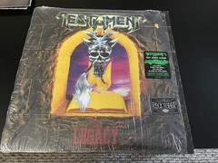 Testament The Legacy 12″ LP Green Colored Vinyl Atlantic 1987 RCV1 81741
