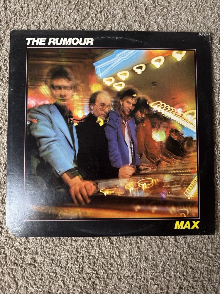The Rumour – MAX (1979) Stiff Records – Original Press Vinyl LP – Good/G+