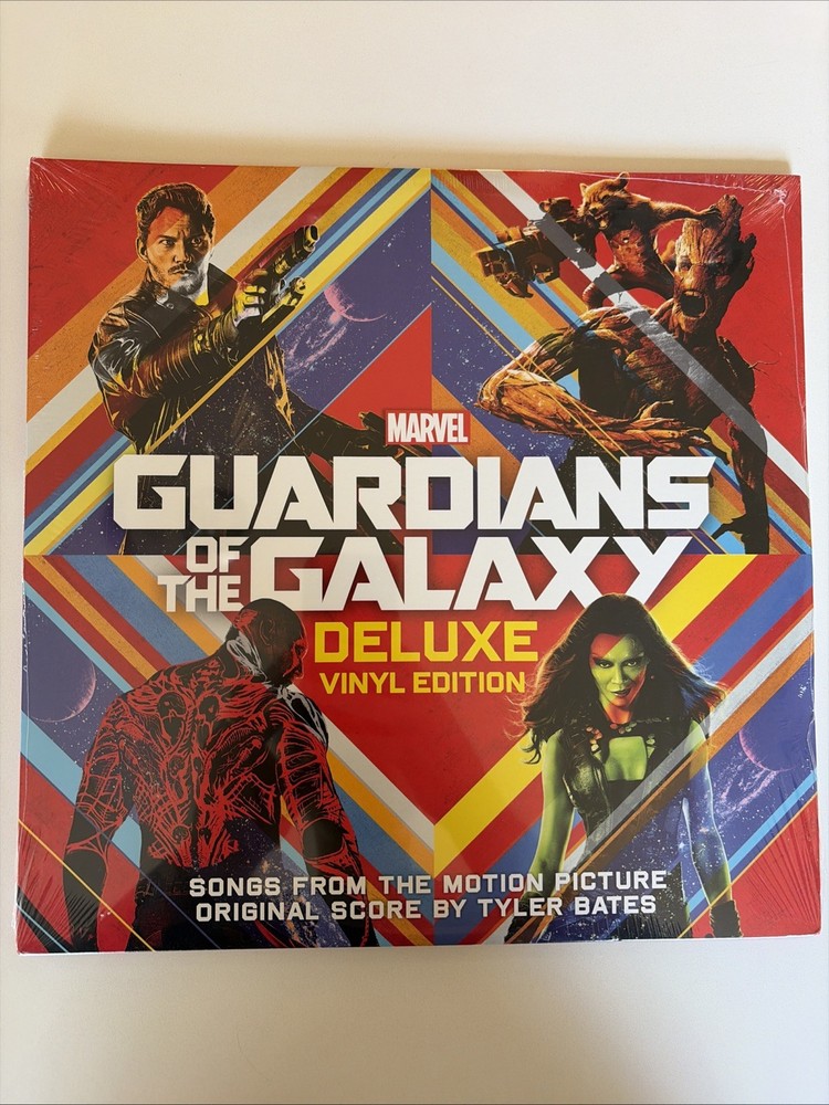 SEALED Guardians of the Galaxy: Deluxe Edition Vinyl ‘14 Awesome Mix + Score NEW