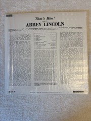 Abbey Lincoln That’s Him! vinyl 2018 IT Reissue M/M