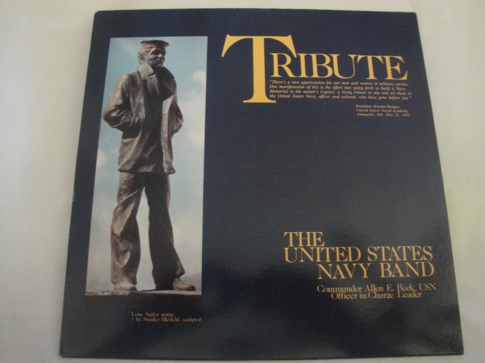 Tribute by the United States Navy Band VINYL LP ALBUM