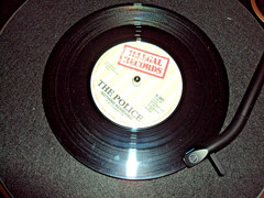 The Police – Fallout , 1979 UK 7″ Vinyl Single, Tested, Free S/H