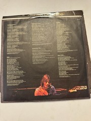 JACKSON BROWNE RUNNING ON EMPTY VINYL LP 1977 ASYLUM RECORDS W/LYRICS & BOOKLET