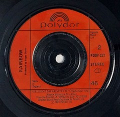 Rainbow I Surrender 7″ Single (1981) Polydor POSP 221