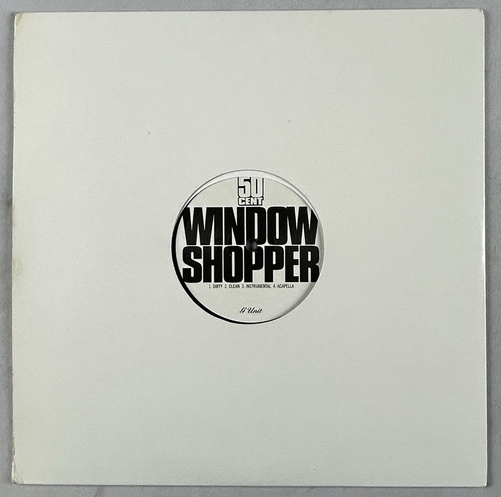 50 Cent – Window Shopper 2005 Vinyl 12” Promo Record NM