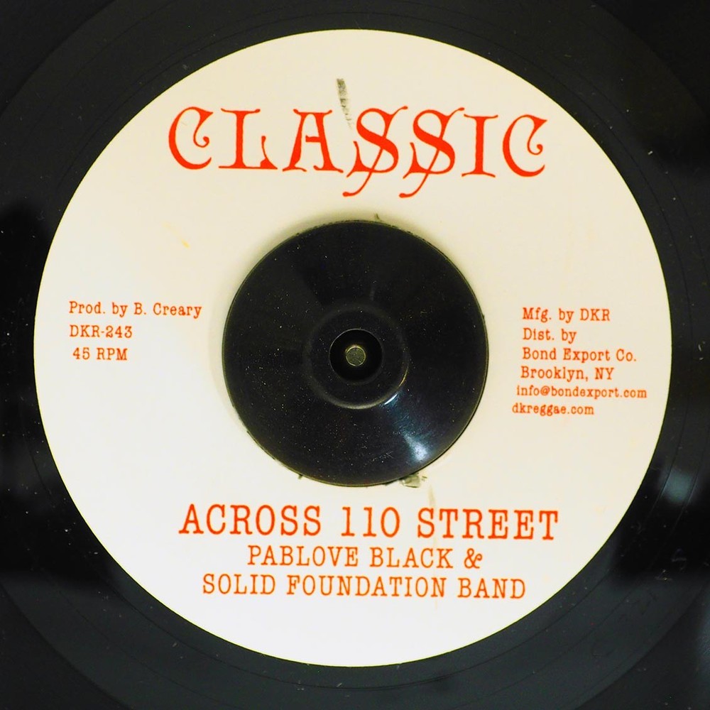 Pablove Black – Across 100 Street [New Vinyl 7″]