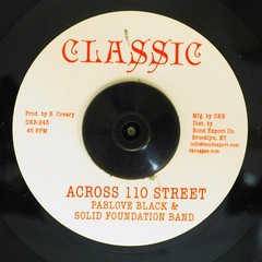 Pablove Black – Across 100 Street [New Vinyl 7″]