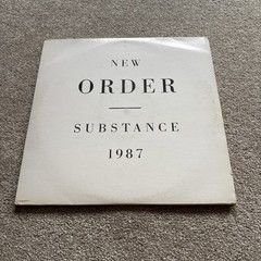 New Order Substance 1987 Vinyl Double LP Factory records Fact200