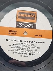 Moody Blues -in Search Of The Lost Chord Lp Album Rp Des 18017 1972 Waddell