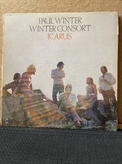 THE PAUL WINTER~ CONSORT ICARUS LP ORIG ’72 EPIC KE-31643 WORLD FOLK GEM/ VG+