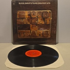 Blood, Sweat & Tears Greatest Hits 12″ Black Vinyl LP 33RPM Columbia PC 31170