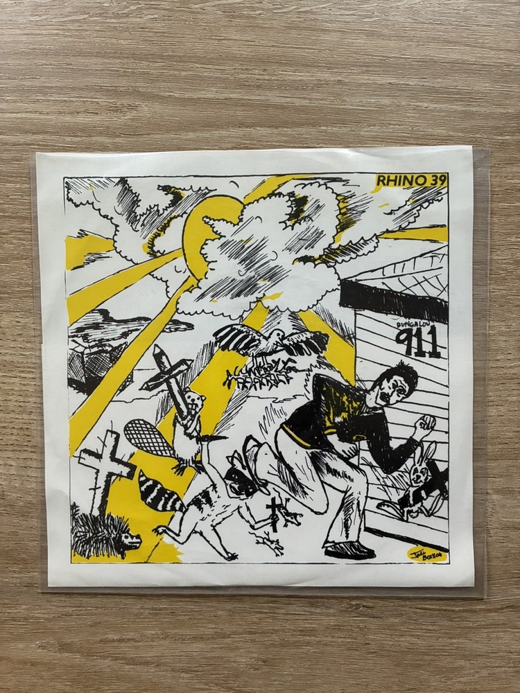 Rhino 39 Xerox/No Compromise Original 1979 Punk 7-Inch Dangerhouse