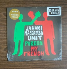 JAHARI MASSAMBA UNIT PARDON MY FRENCH LP VINYL NEW SEALED MADLIB KARRIEM RIGGINS