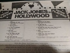 Jack Jones in Hollywood (33rpm/12″/Vinyl LP) Kapp Records KS 3590 Stereo
