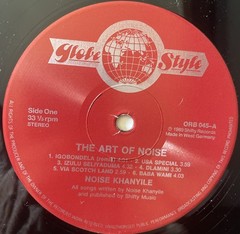 Noise Khanyile: The Art of Noise: Action Stations! Prepare to Jive! LP NM/VG