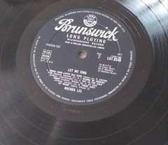BRENDA LEE – let me sing vinyl Lp 1963 mono press