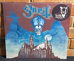 GHOST – Opus Eponymous, Limited/500 ROYAL BLUE COLORED VINYL LP Foil Jacket New!