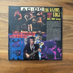 AC/DC Live 2x LP Vinyl Special Limited Edition 180g – Side C damaged