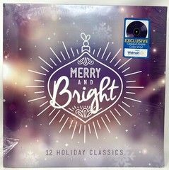 MERRY & BRIGHT 12 HOLIDAY CLASSICS Purple Vinyl WM Christmas NEW SEALED/Dings