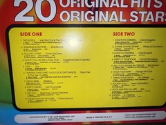 1975 “DISCO MANIA” ’20 ORIGINAL HITS’ DISCO POP ROCK LP VINYL RECORD – K-TEL