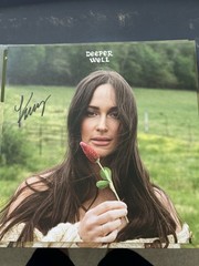 Kacey Musgraves- Deeper Well Vinyl Cardinal Picture Disc + 12×12 Insert Signed