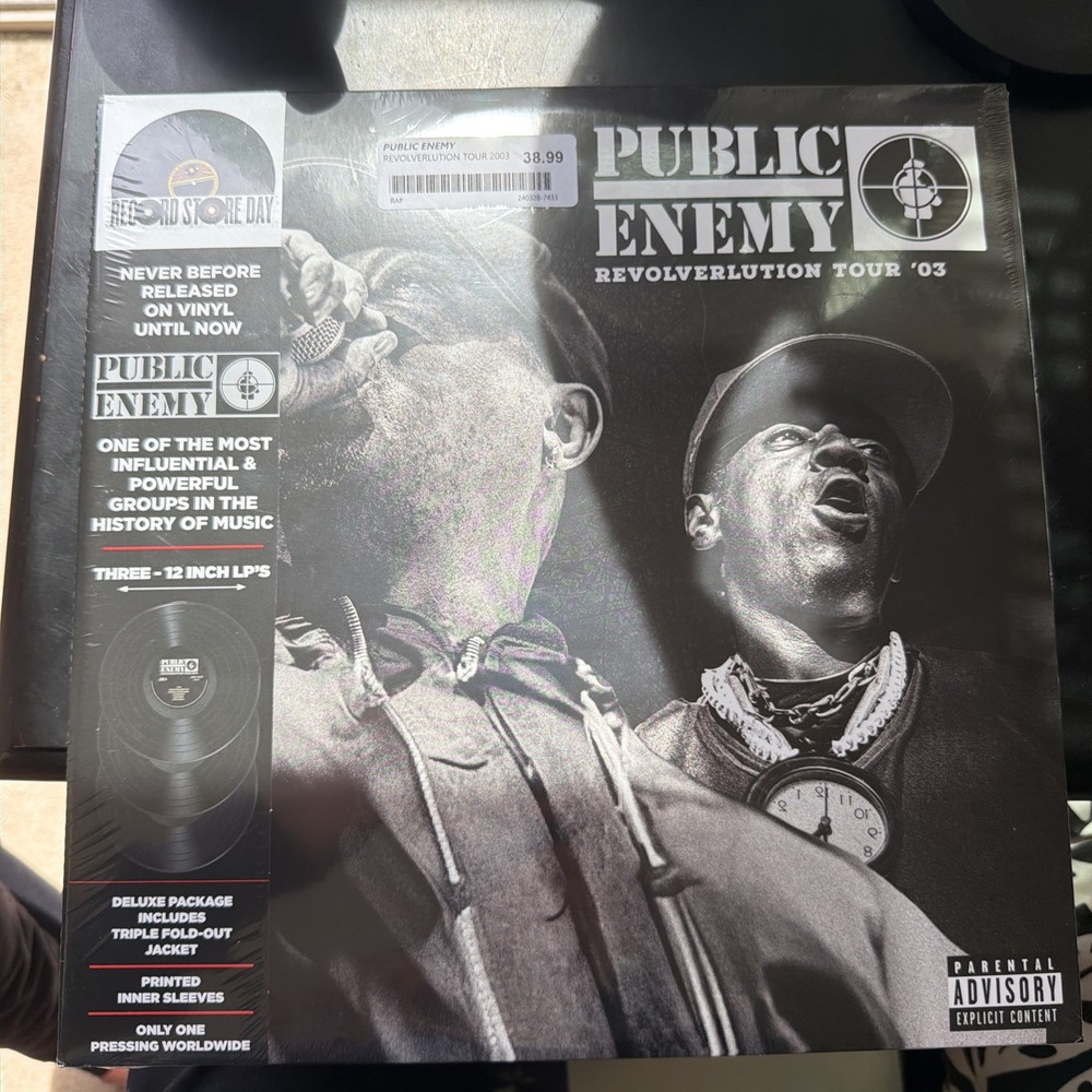 Public Enemy – Revolverlution Tour 2003 [New Vinyl LP]
