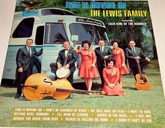 The Lewis Family Time Is Moving On Bluegrass Gospel Music Vinyl Album LP 70