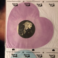 Taylor Swift Lover Live From Paris Vinyl ORIGINAL 2023 PRESSING Heart-Shaped LP