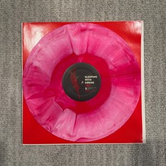 Sleeping With Sirens Feel Red Swirl Vinyl LP 1st Press Rare OOP Near Mint