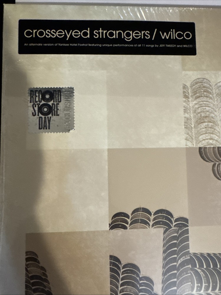 WILCO Crosseyed Strange SEALED limited edition LP Record Store Day