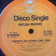 Disco Single Vinyl Record with Melba Moore 1978 vintage lp